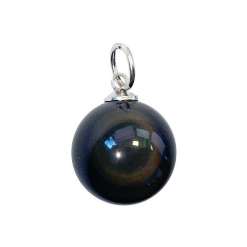 pendentif obsidienne oeil