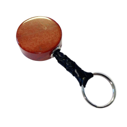 porte-clés jaspe rouge