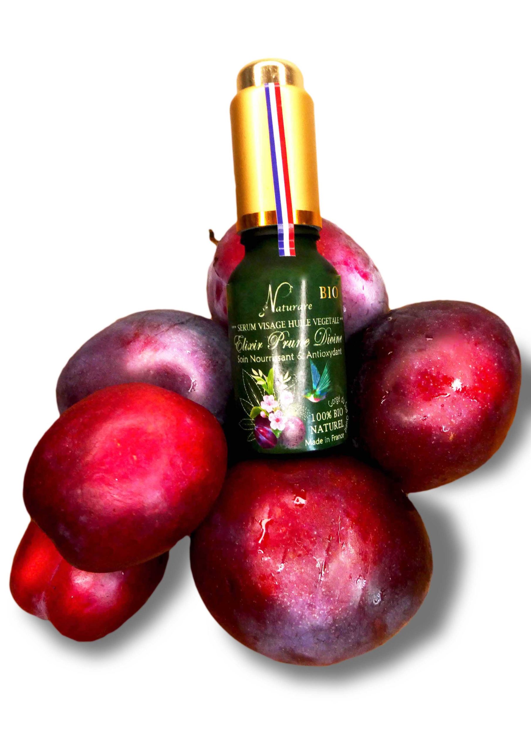 NATURARE - Elixir Prune Divine BIO 15mL soin aux prunes anti age