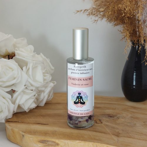 parfum d'intérieur aux pierres féminin sacré