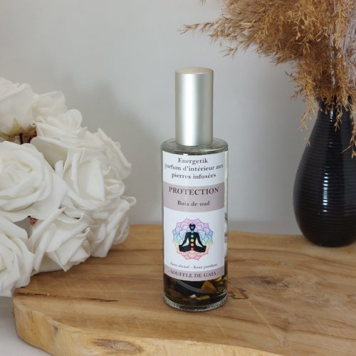 parfum d'intérieur aux pierres protection