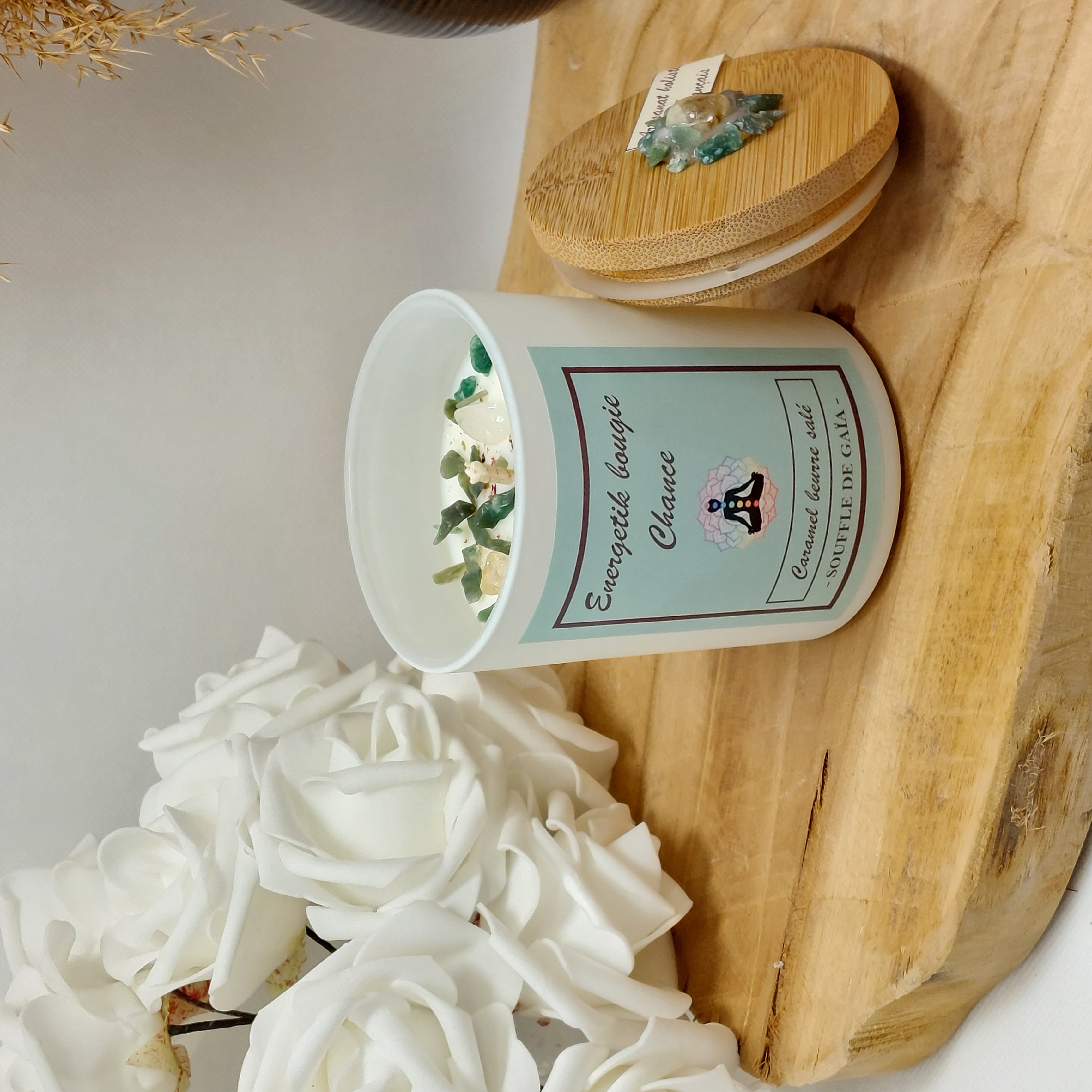 bougie lithothérapie chance