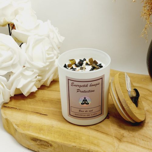 bougie lithothérapie protection