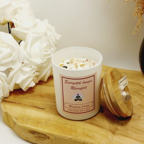 bougie lithothérapie réconfort