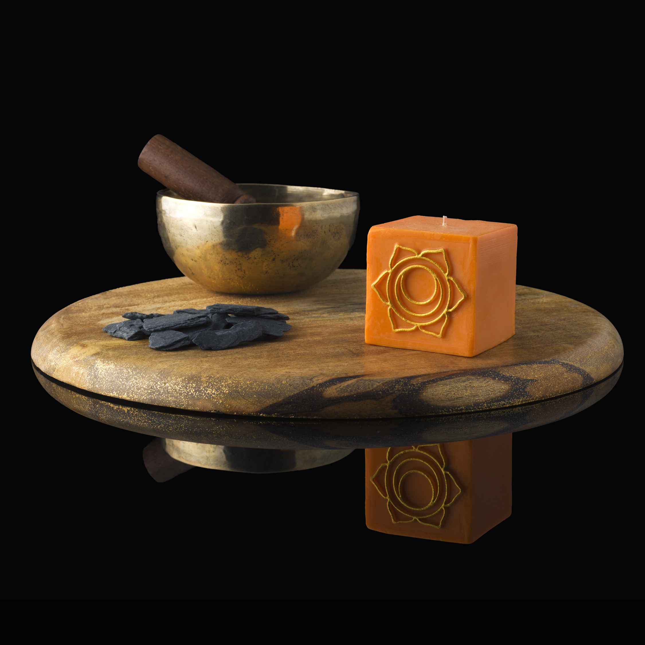 Chakra orange plateau