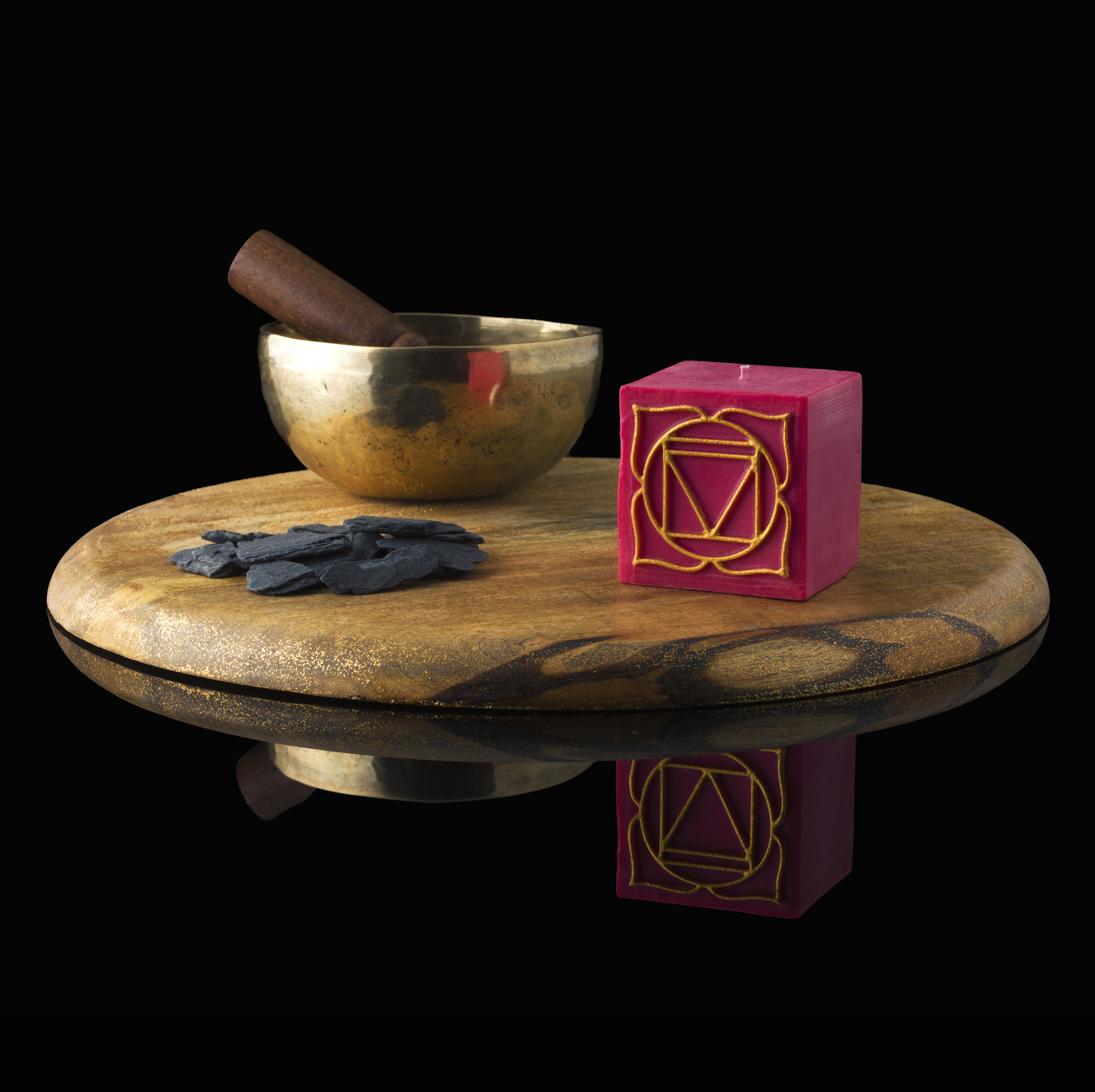 Chakra rouge plateau