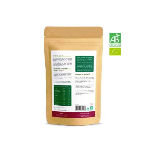 Spiruline bio en poudre
