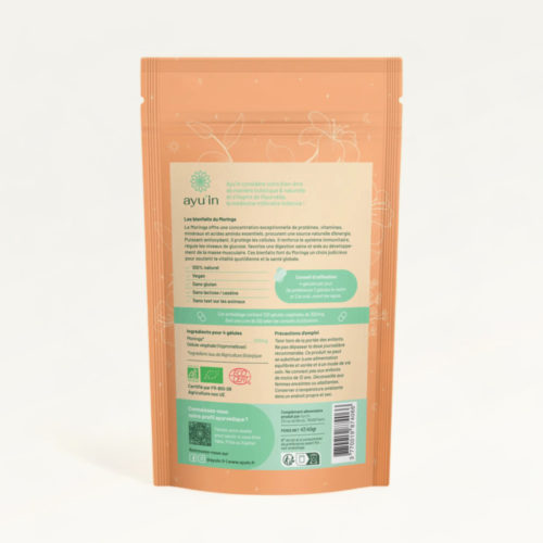 Moringa énergie en gélule Bio